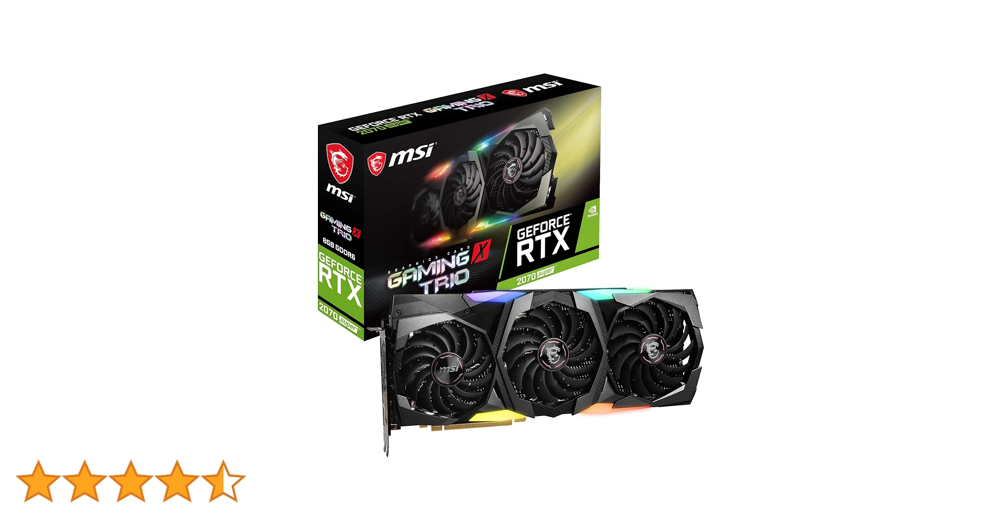 Amazon | MSI GeForce RTX 2070 SUPER GAMING X TRIO